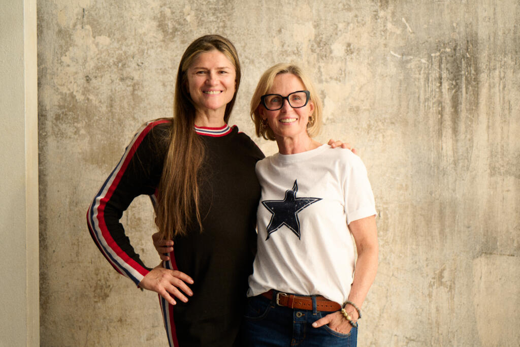 Edyta Kozak i Grażyna Gudejko